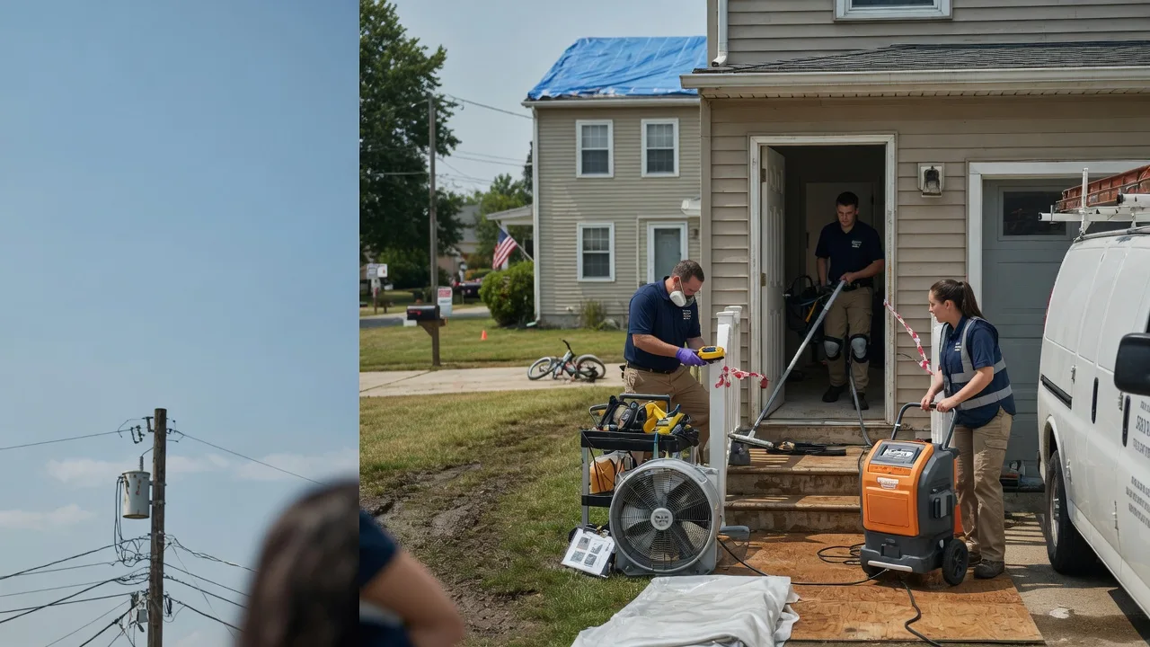 Water Damage Repair in De Soto, IL near me